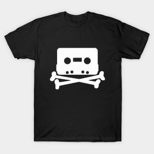 Cassette Skull & Crossbones T-Shirt